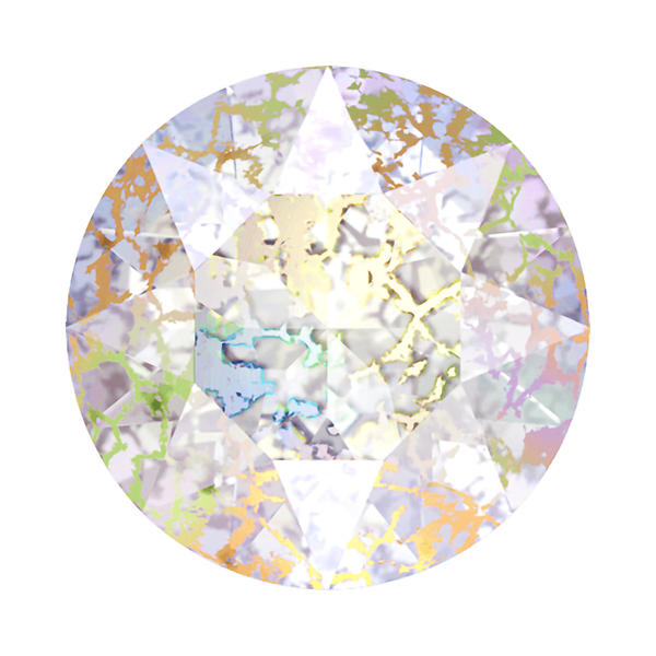 Swarovski Round Stones 1088 pp 32 Crystal White Patina F