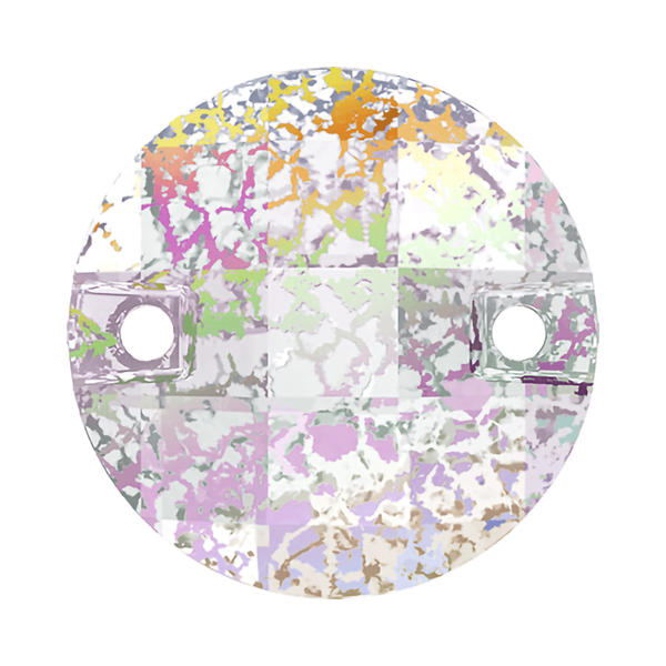 Swarovski Sew-on Crystals 3220 10 mm Crystal White Patina F
