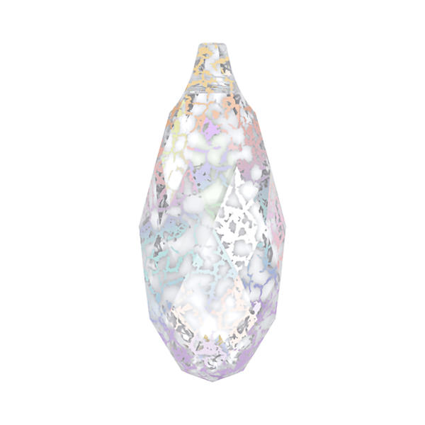 Swarovski Crystal Pendants 6010 17 x 8,5 mm Crystal White Patina