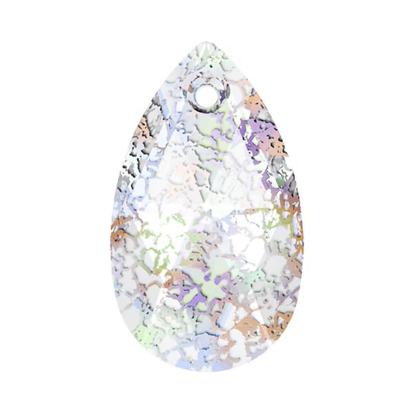 Swarovski Crystal Pendants 6106 22 mm Crystal White Patina