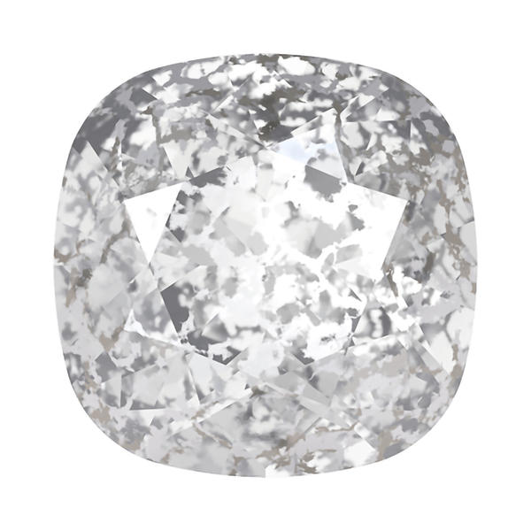 Swarovski Fancy Stones 4470 8 mm Crystal Silver Patina F