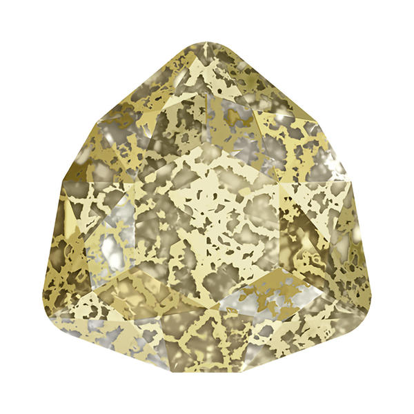 Swarovski Fancy Stones 4706 24 mm Crystal Golden Patina F