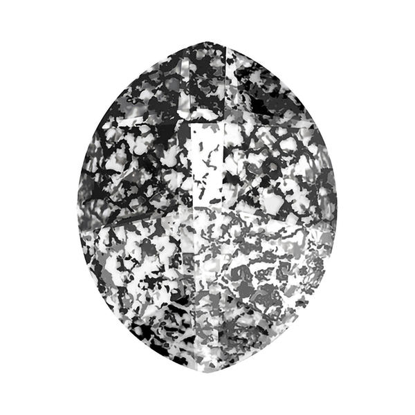 Swarovski Fancy Stones 4224 14 x 11 mm Crystal Black Patina F