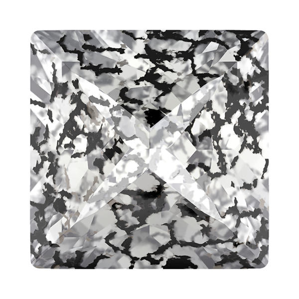 Swarovski Fancy Stones 4418 8 mm Crystal Black Patina F