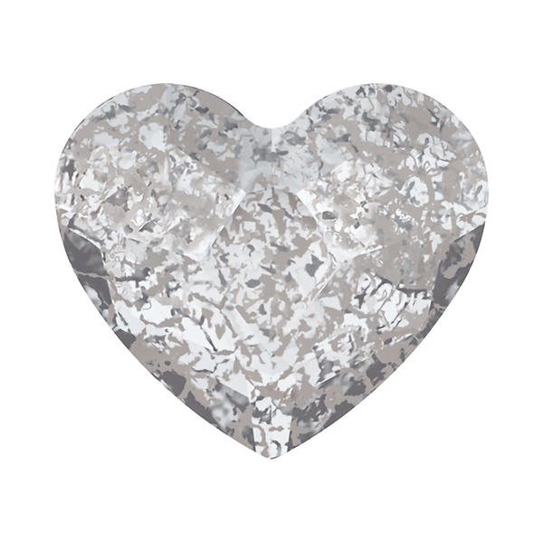 Swarovski Hotfix Crystals 2808 14 mm Crystal Silver Patina M HF