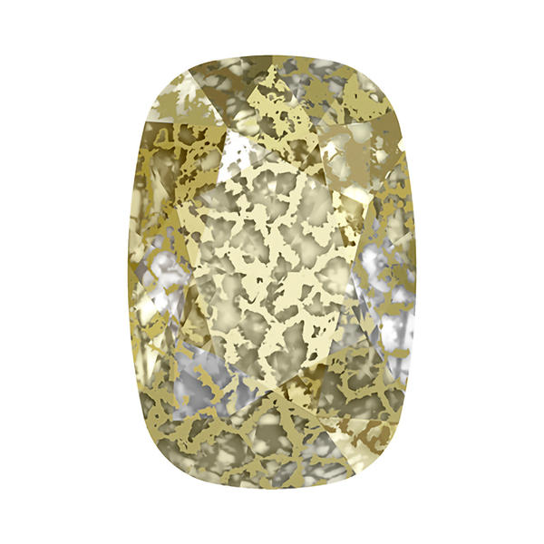 Swarovski Fancy Stones 4568 8 x 6 mm Crystal Golden Patina F