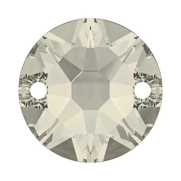 Swarovski Sew-on Crystals 3288 12 mm Crystal Moonlight F