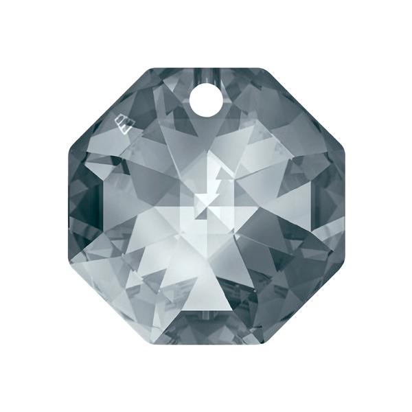 Swarovski Lighting Crystals 8115 14 mm Crystal Silver Glaze