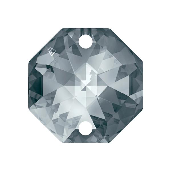 Swarovski Lighting Crystals 8116 14 mm Crystal Silver Glaze