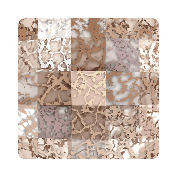 Swarovski Flatback Crystals 2493 10 mm Crystal Rose Patina F