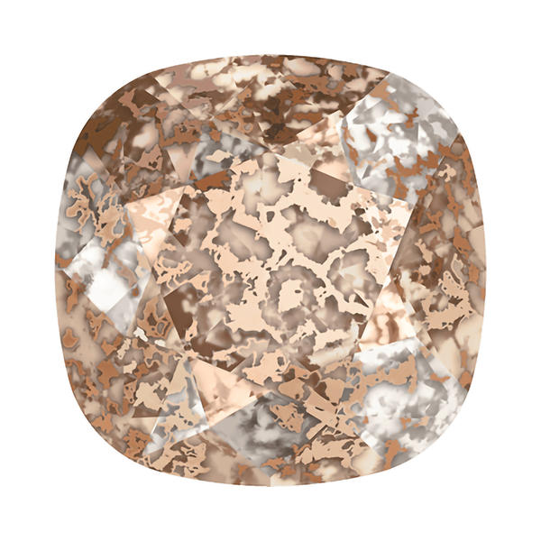 Swarovski Fancy Stones 4470 10 mm Crystal Rose Patina F