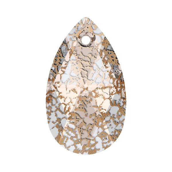 Swarovski Crystal Pendants 6106 22 mm Crystal Rose Patina