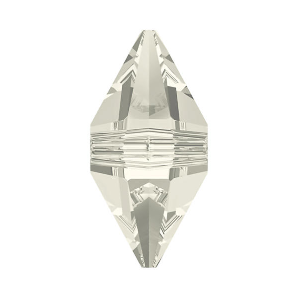 Swarovski Crystal Beads 5747 12 x 6 mm Crystal Silver Shade