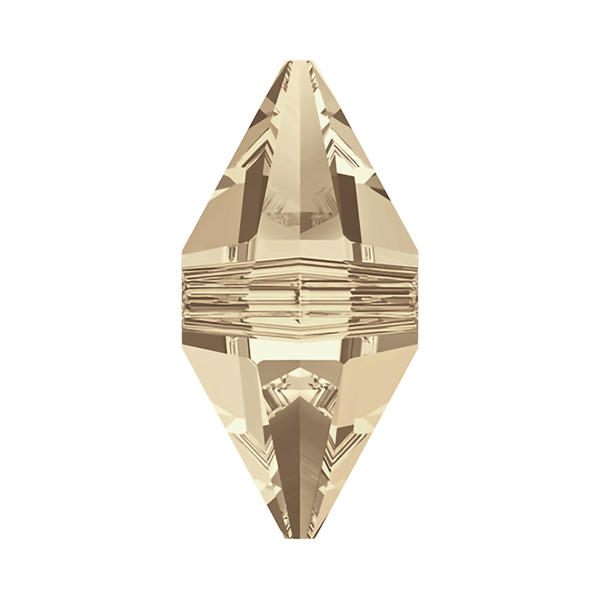 Swarovski Crystal Beads 5747 16 x 8 mm Crystal Golden Shadow