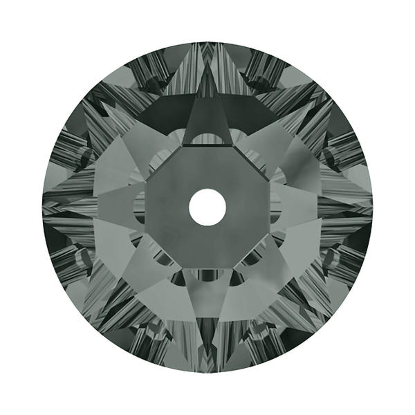 Swarovski Sew-on Crystals 3188 7 mm Black Diamond F