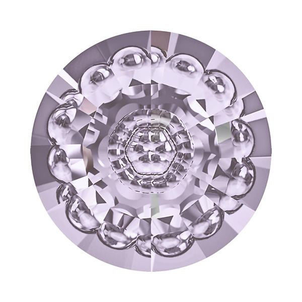 Swarovski Round Stones 1681 12 mm Smoky Mauve F
