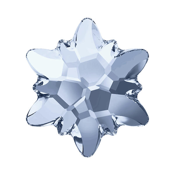 Swarovski Flatback Crystals 2753 14 mm Crystal Blue Shade F