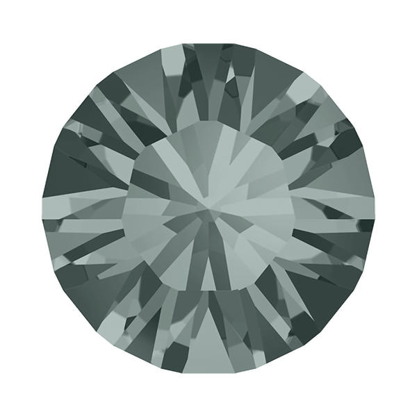 Swarovski Round Stones 1028 pp 2 Black Diamond F
