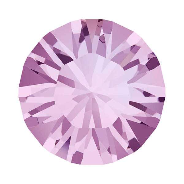 Swarovski Round Stones 1028 pp 5 Light Amethyst F