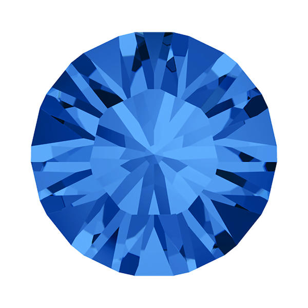 Swarovski Round Stones 1028 pp 8 Sapphire F