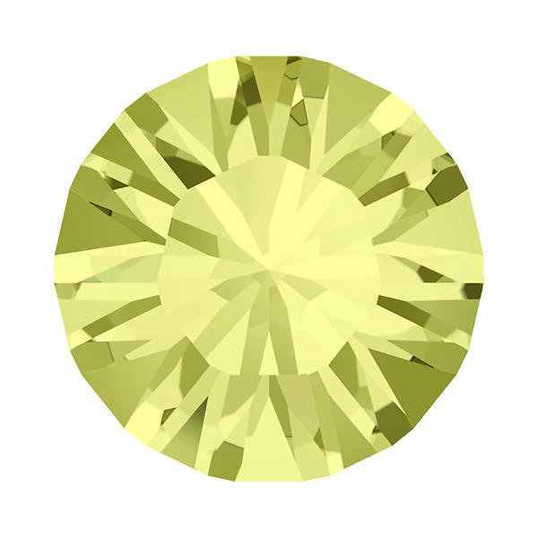 Swarovski Round Stones 1028 pp 6 Jonquil F