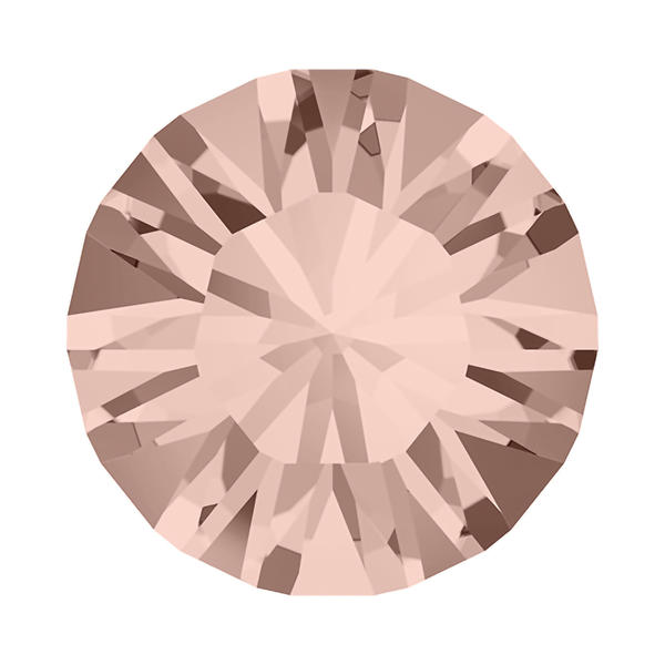 Swarovski Round Stones 1028 pp 6 Vintage Rose F
