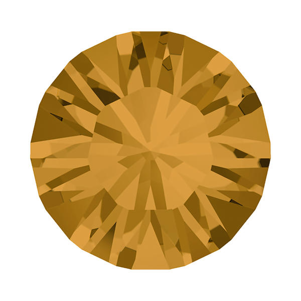 Swarovski Round Stones 1028 pp 28 Topaz F