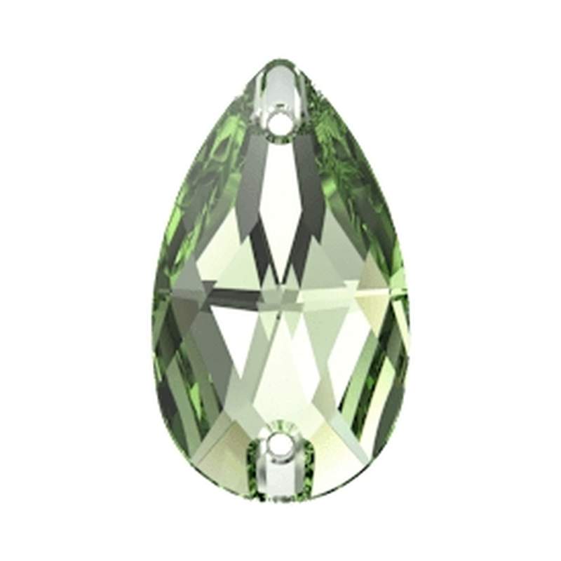 Swarovski Sew-on Crystals 3230 18 x 10,5 mm Peridot F