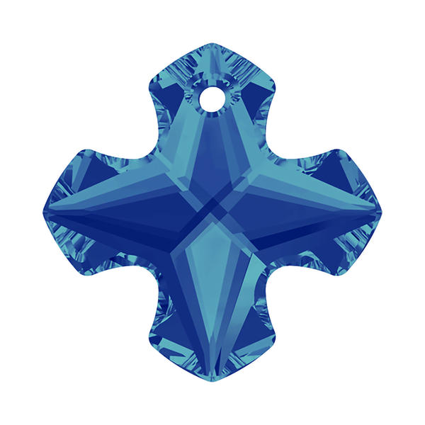 Swarovski Crystal Pendants 6867 14 mm Crystal Bermuda Blue P