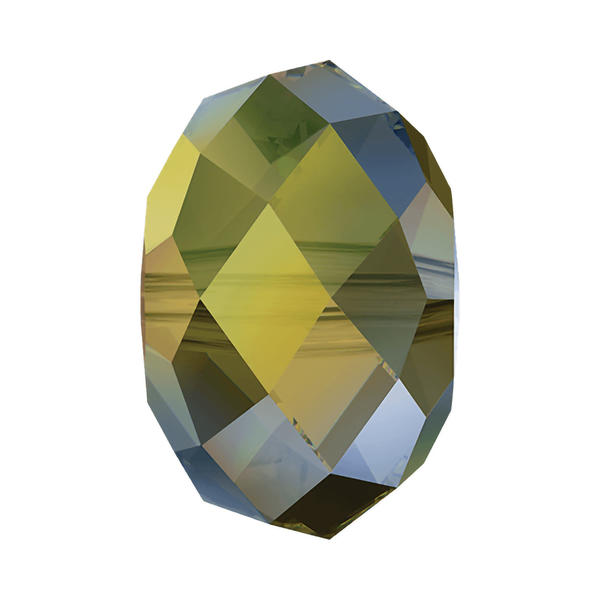 Swarovski Crystal Beads 5040 6 mm Crystal Iridescent Green 2X