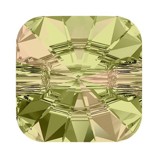 Swarovski Crystal Buttons 3009 10 mm Crystal Luminous Green F