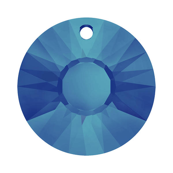 Swarovski Crystal Pendants 6724 33 mm Crystal Bermuda Blue P