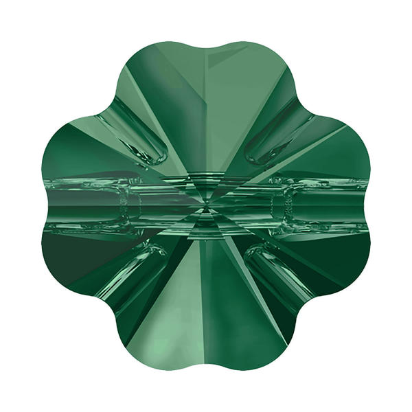 Swarovski Crystal Buttons 3011 12 mm Emerald