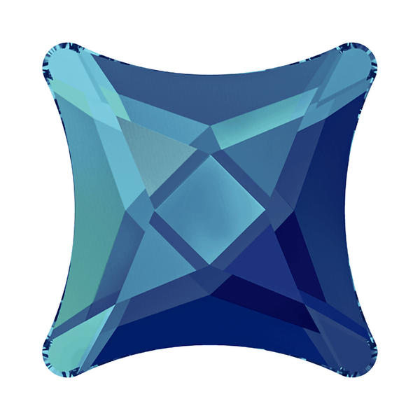 Swarovski Hotfix Crystals 2494 6 mm Crystal Bermuda Blue M HF