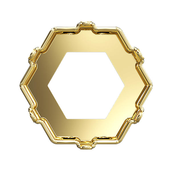 Swarovski Fancy Stone Settings 4681/S 14 mm Gold 1PH2O3