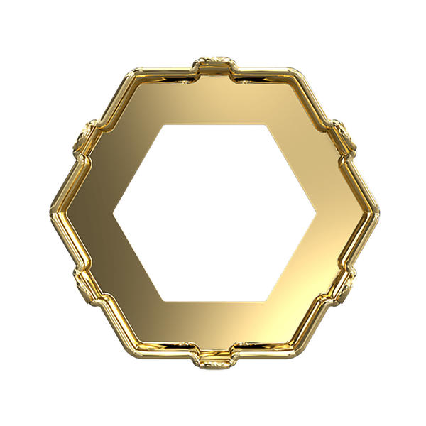 Swarovski Fancy Stone Settings 4681/S 18 mm Brass 1PH2OZ