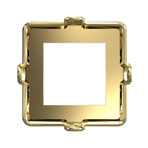 Swarovski Fancy Stone Settings 4481/S 12 mm Brass 1PH2OZ