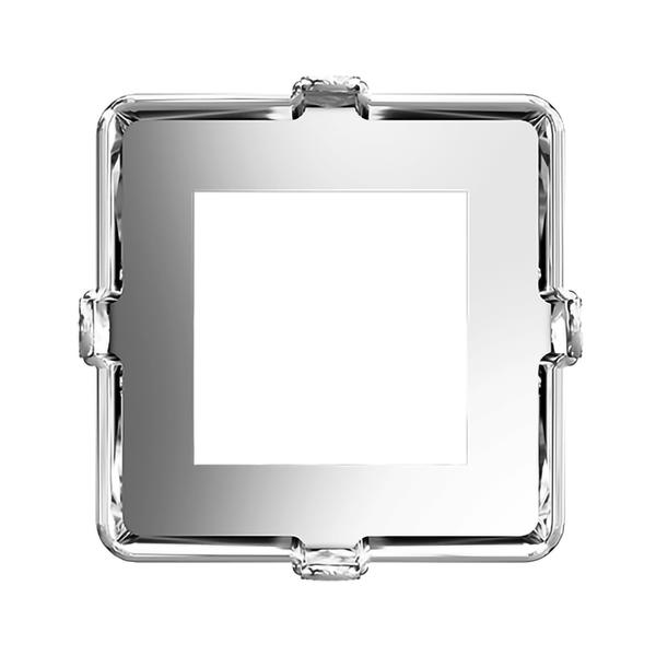 Swarovski Fancy Stone Settings 4481/S 16 mm Rhodium 1PH2OH