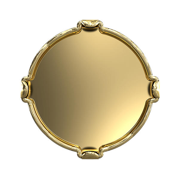 Swarovski Round Stone Settings 1681/S 12 mm Brass 1P00CZ