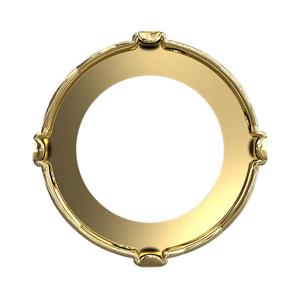 Swarovski Round Stone Settings 1681/S 16 mm Brass 1PH2OZ