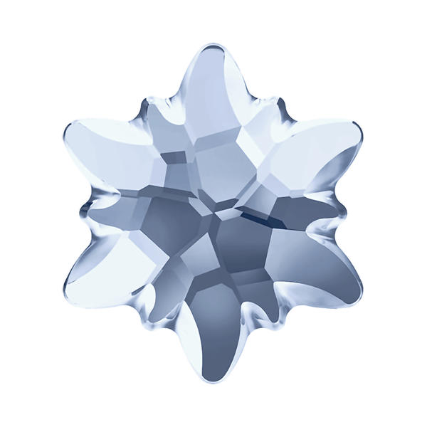 Swarovski Flatback Crystals 2753/G 10 mm Crystal Blue Shade F