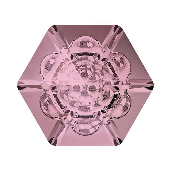 Swarovski Fancy Stones 4681 14 mm Crystal Antique Pink F