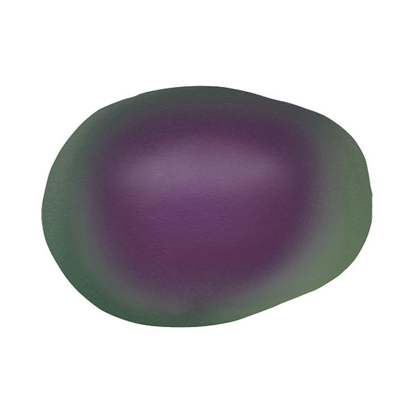 Swarovski Crystal Pearls 5821 11 x 8 mm Crystal Iridescent Purple Pearl