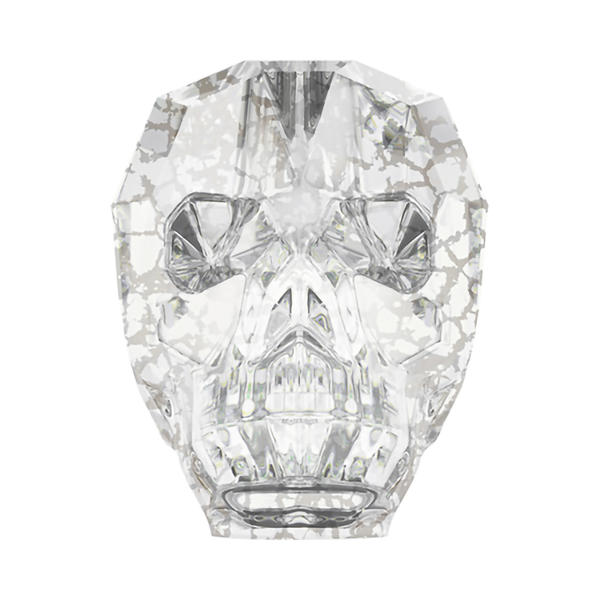 Swarovski Crystal Beads 5750 13 mm Crystal Silver Patina