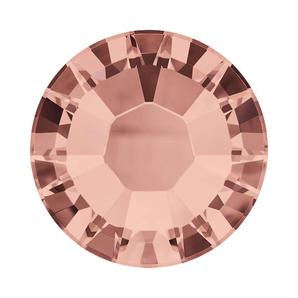 Swarovski Hotfix Crystals 2038 ss 6 Blush Rose A HF