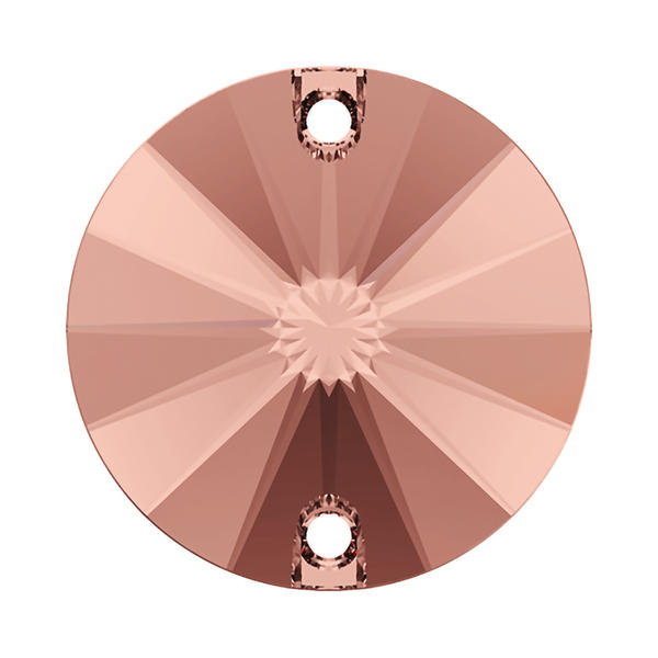 Swarovski Sew-on Crystals 3200 14 mm Blush Rose F