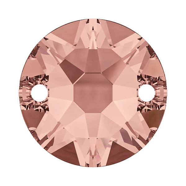 Swarovski Sew-on Crystals 3288 10 mm Blush Rose F