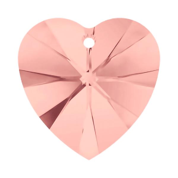 Swarovski Crystal Pendants 6228 14,4 x 14 mm Blush Rose