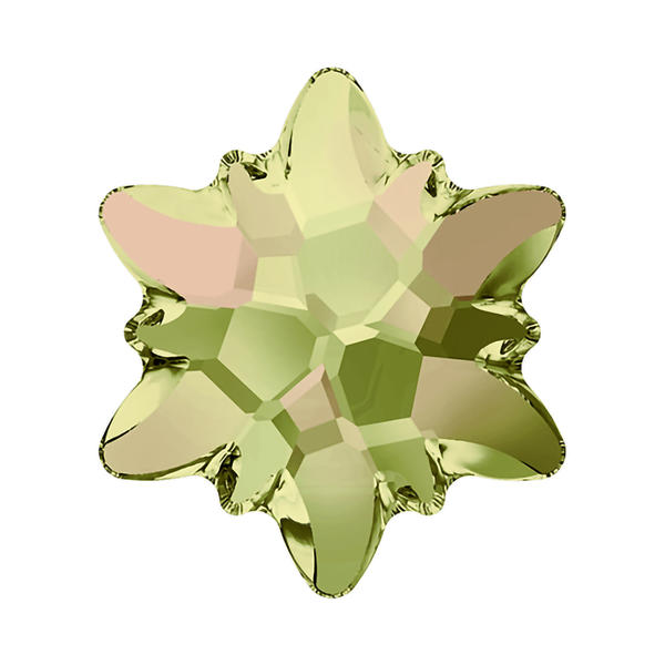 Swarovski Flatback Crystals 2753 14 mm Crystal Luminous Green F