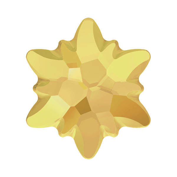 Swarovski Flatback Crystals 2753/G 14 mm Crystal Metallic Sunshine F